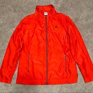 Women’s Piercing Red Athletic Windbreaker 💨